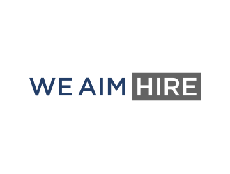 We Aim Hire logo design by nurul_rizkon