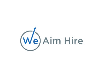 We Aim Hire logo design by salis17