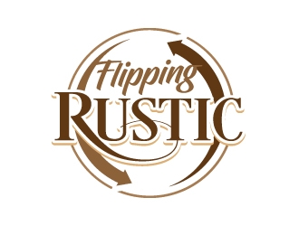 Flipping Rustic logo design by jaize