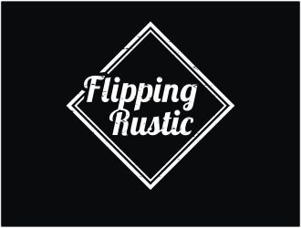 Flipping Rustic logo design by 48art