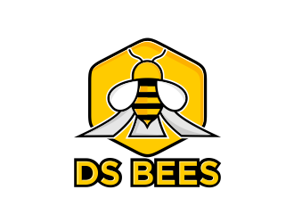 Ds bees logo design by evdesign