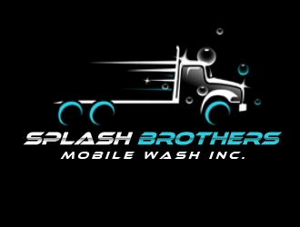 Splash Brothers Mobile Wash Inc. logo design by shere
