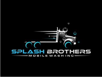Splash Brothers Mobile Wash Inc. logo design by andayani*