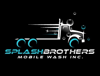 Splash Brothers Mobile Wash Inc. logo design by nexgen