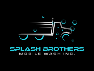 Splash Brothers Mobile Wash Inc. logo design by MUNAROH