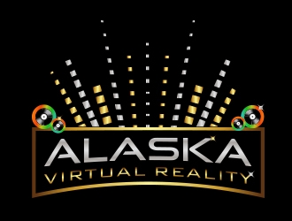 Alaska Virtual Reality logo design by fawadyk