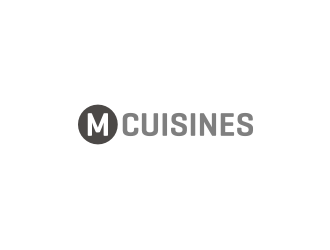 M Cuisines logo design by bricton