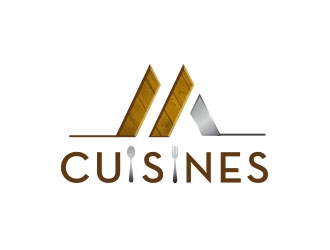 M Cuisines logo design by Sorjen