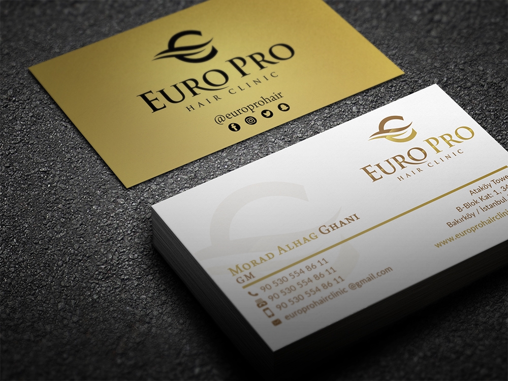 Euro Pro Hair Clinic logo design by aamir
