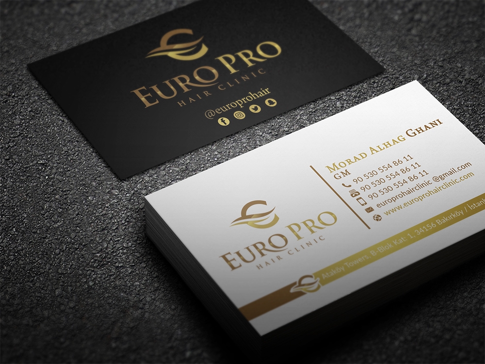 Euro Pro Hair Clinic logo design by aamir
