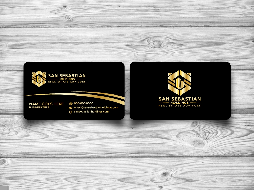 San Sebastian Holdings Real Estate Advisors logo design by jaize