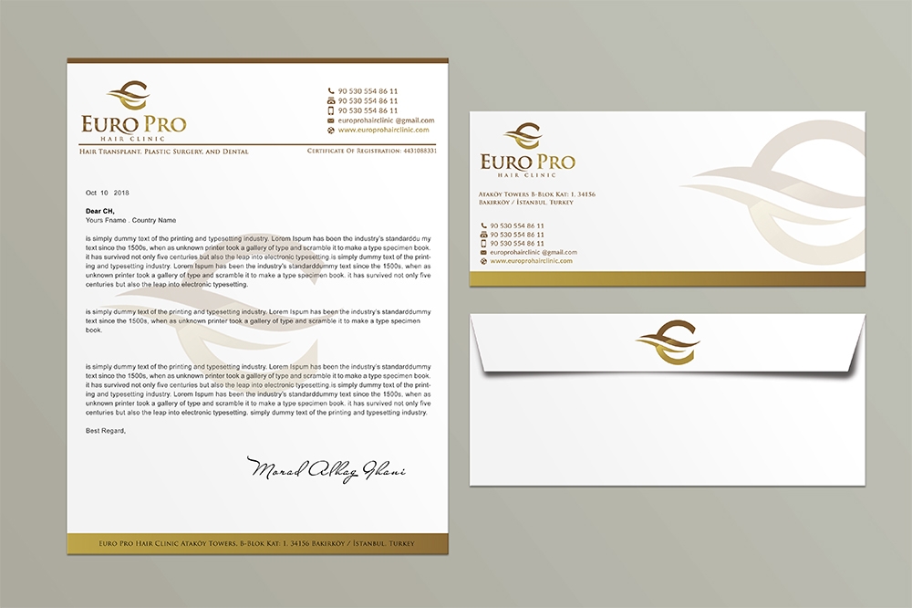 Euro Pro Hair Clinic logo design by aamir