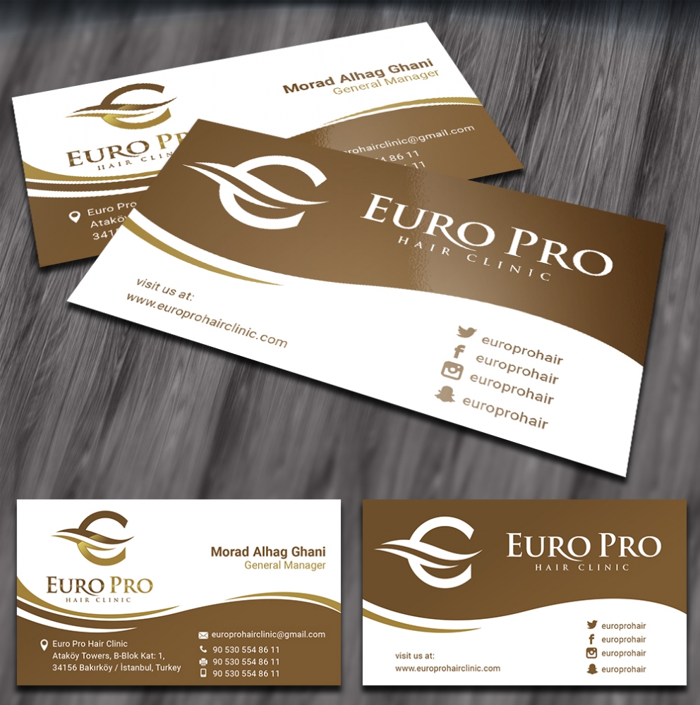 Euro Pro Hair Clinic logo design by lbdesigns