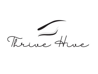 Thrive Hive logo design by frontrunner