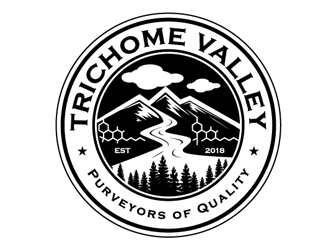 Trichome Valley logo design by shere