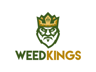Weed Kings logo design by denfransko