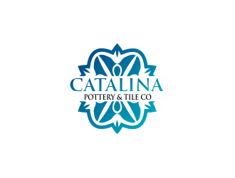 Catalina Pottery & Tile Co.  logo design by WooW
