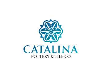 Catalina Pottery & Tile Co.  logo design by WooW