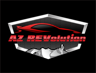 AZ REVolution logo design by bosbejo