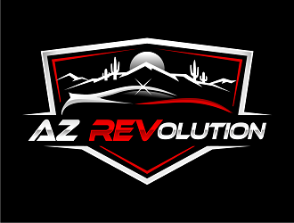 AZ REVolution logo design by haze