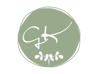G K  logo design by afra_art