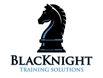 BlacKnight Training Solutions logo design by ORPiXELSTUDIOS