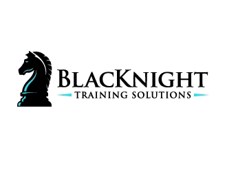 BlacKnight Training Solutions logo design by ORPiXELSTUDIOS