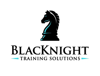 BlacKnight Training Solutions logo design by ORPiXELSTUDIOS