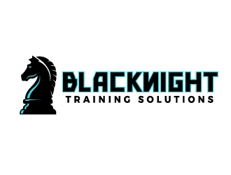 BlacKnight Training Solutions logo design by ORPiXELSTUDIOS