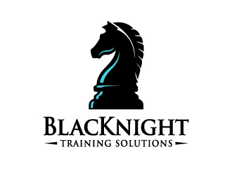 BlacKnight Training Solutions logo design by ORPiXELSTUDIOS