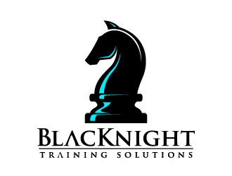 BlacKnight Training Solutions logo design by daywalker