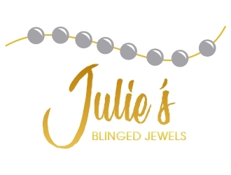 Julies Blinged Jewels logo design by ElonStark