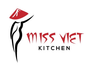 miss viet kitchen logo design by Suvendu