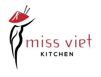 miss viet kitchen logo design by Suvendu