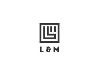 L&M logo design by giga