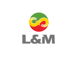 L&M logo design by YONK