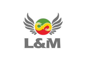 L&M logo design by YONK