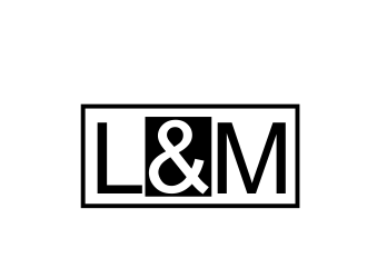 L&M logo design by giphone