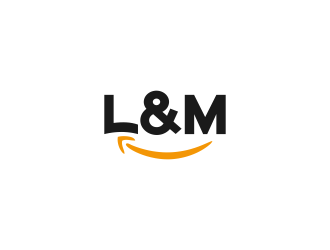 L&M logo design by ubai popi