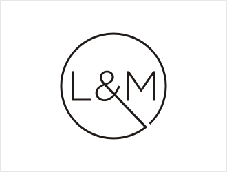 L&M logo design by bunda_shaquilla