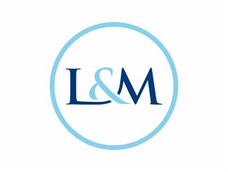 L&M logo design by 48art