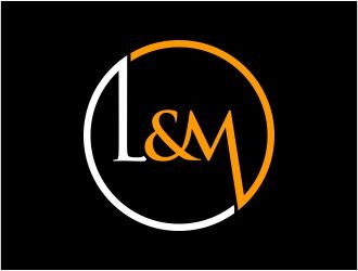 L&M logo design by 48art