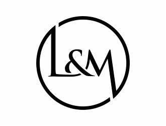 L&M logo design by 48art