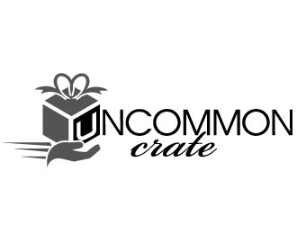 Uncommon crate logo design by PMG