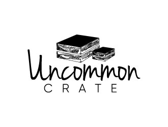 Uncommon crate logo design by Erasedink