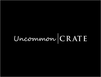 Uncommon crate logo design by BlessedArt