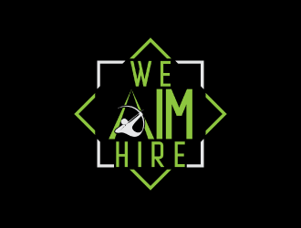 We Aim Hire logo design by nona