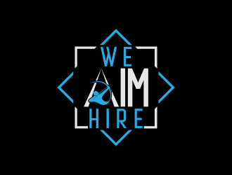 We Aim Hire logo design by nona