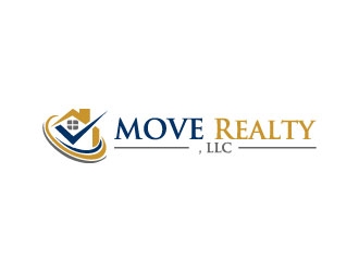 MOVE Realty, LLC logo design by pixalrahul