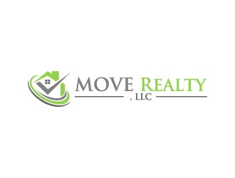 MOVE Realty, LLC logo design by pixalrahul